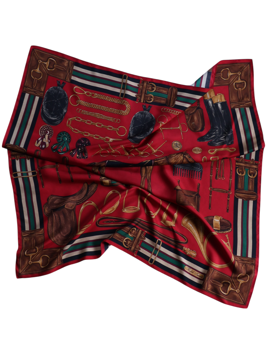 RALPH LAUREN SILK SCARF