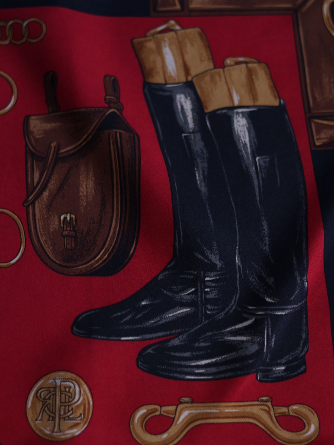 RALPH LAUREN SILK SCARF