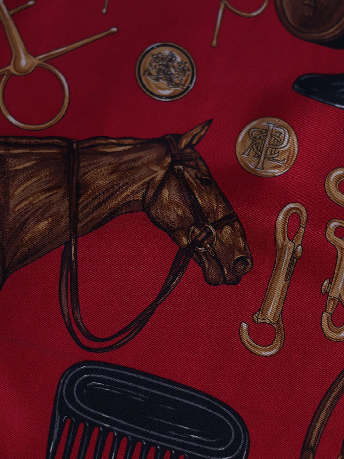 RALPH LAUREN SILK SCARF