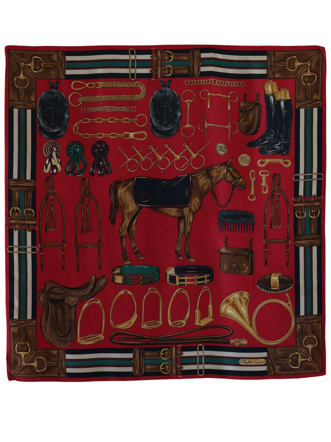 RALPH LAUREN SILK SCARF