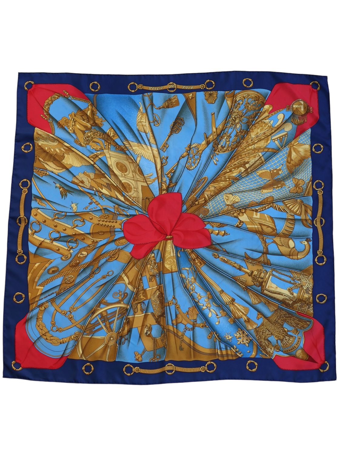 HERMÈS SOLEIL DE SOIE SILK SCARF