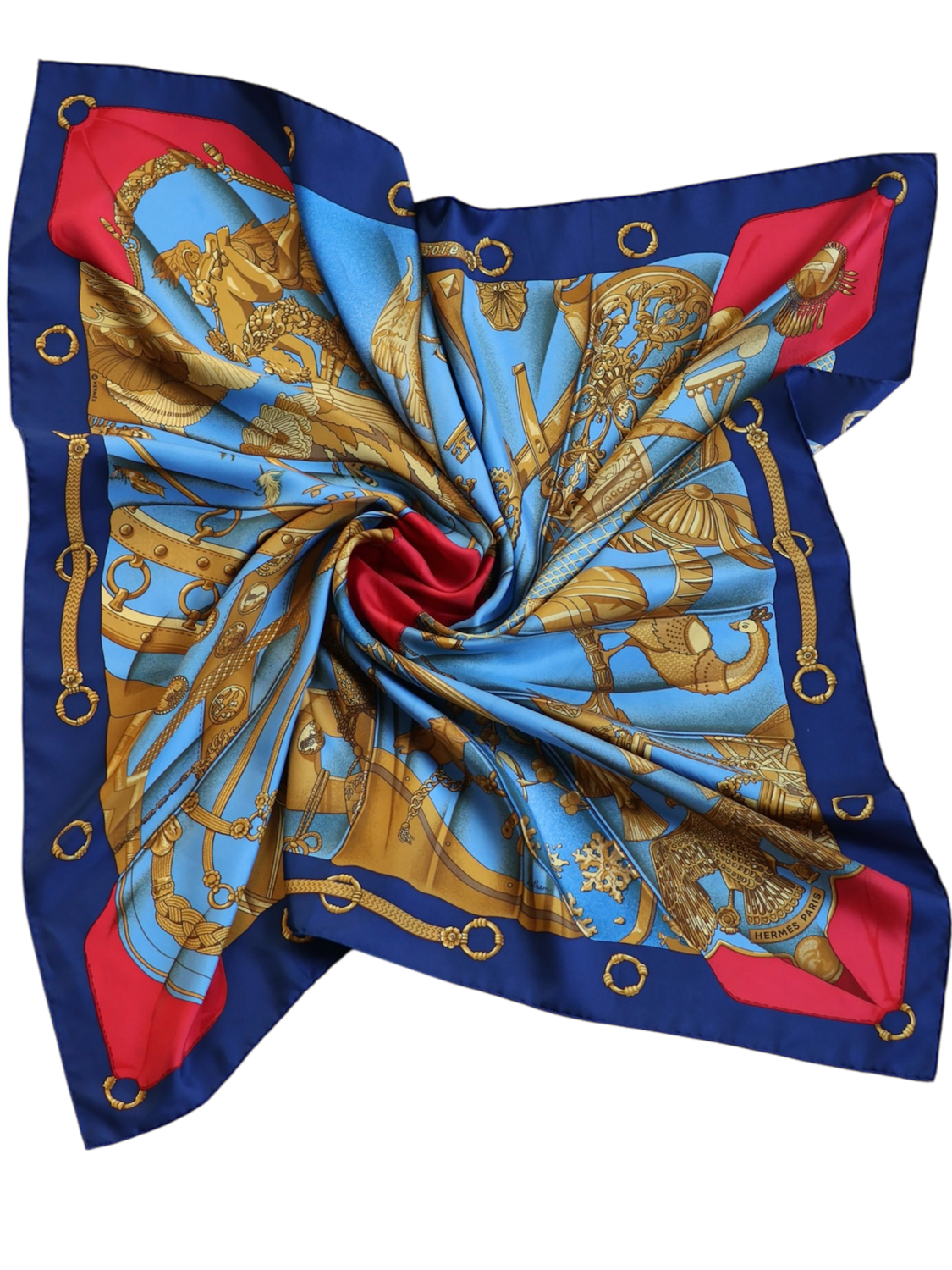 HERMÈS SOLEIL DE SOIE SILK SCARF