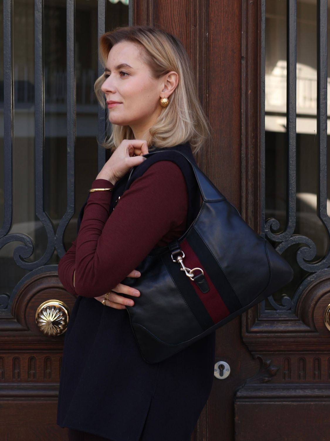 Gucci Jackie Leather Bag