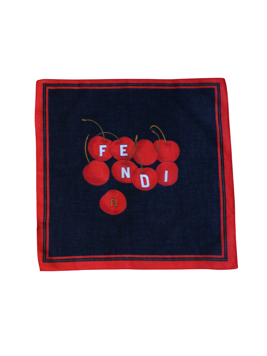 Fendi Cherry Scarf