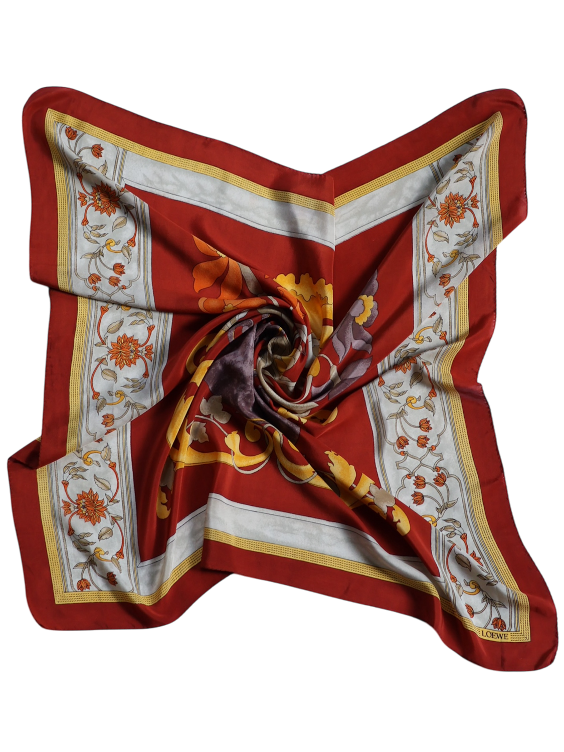 Loewe Autumn Silk Scarf