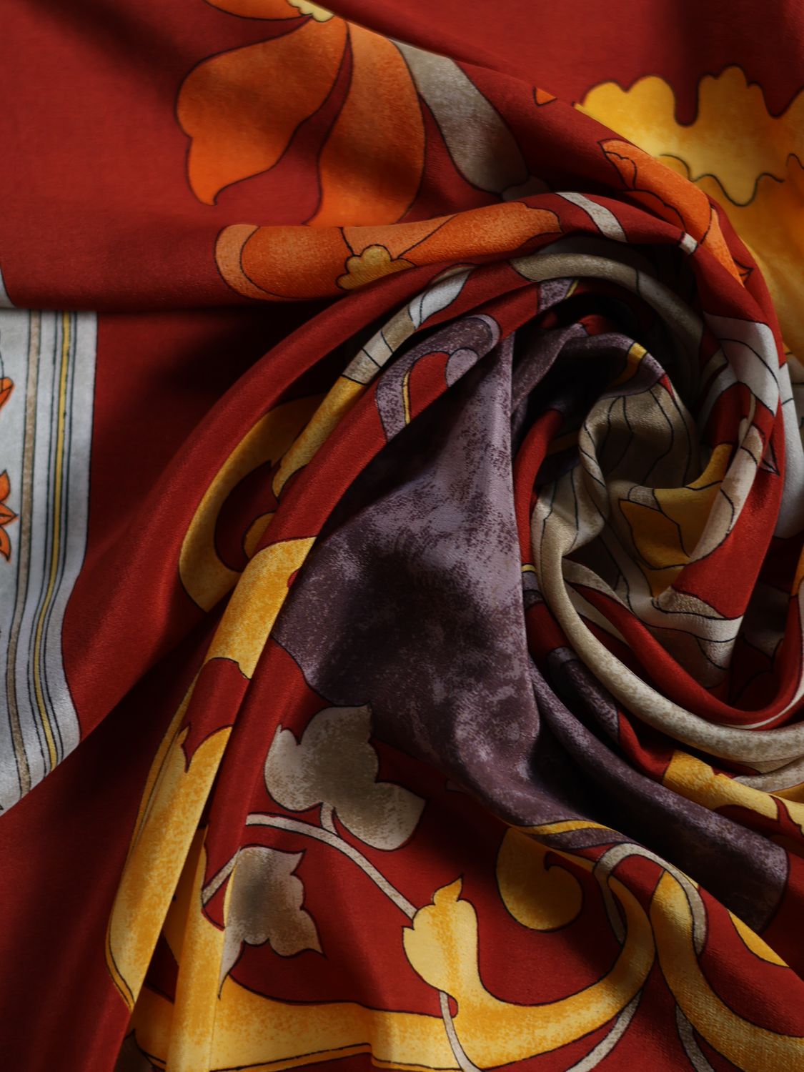 Loewe Autumn Silk Scarf