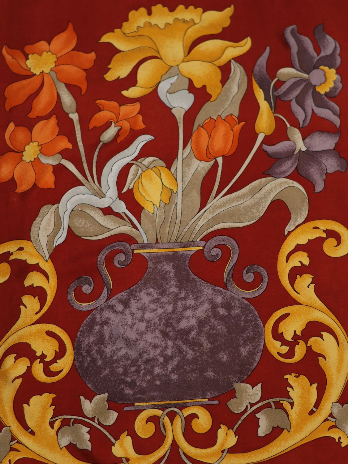 Loewe Autumn Silk Scarf