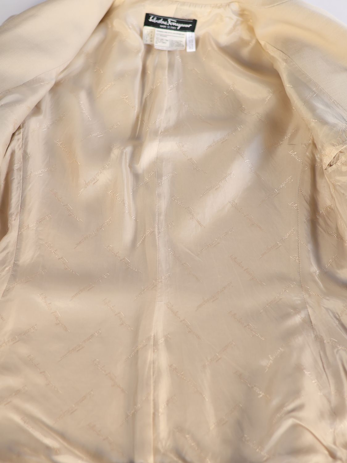 Ferragamo Beige Blazer