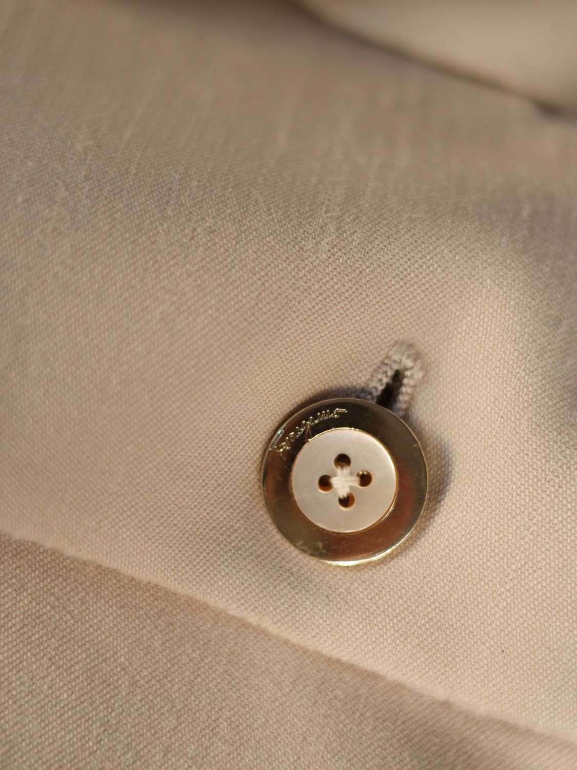 Ferragamo Beige Blazer