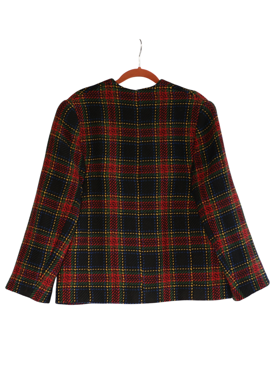 Vintage Plaid Blazer