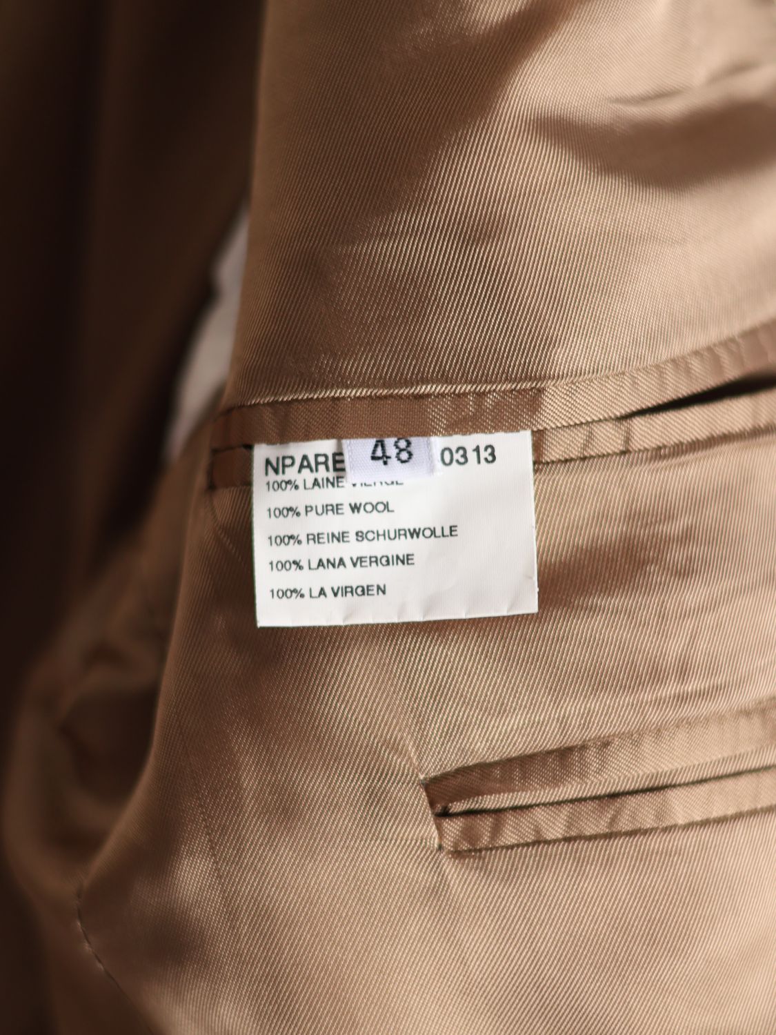 Zegna Camel Jacket