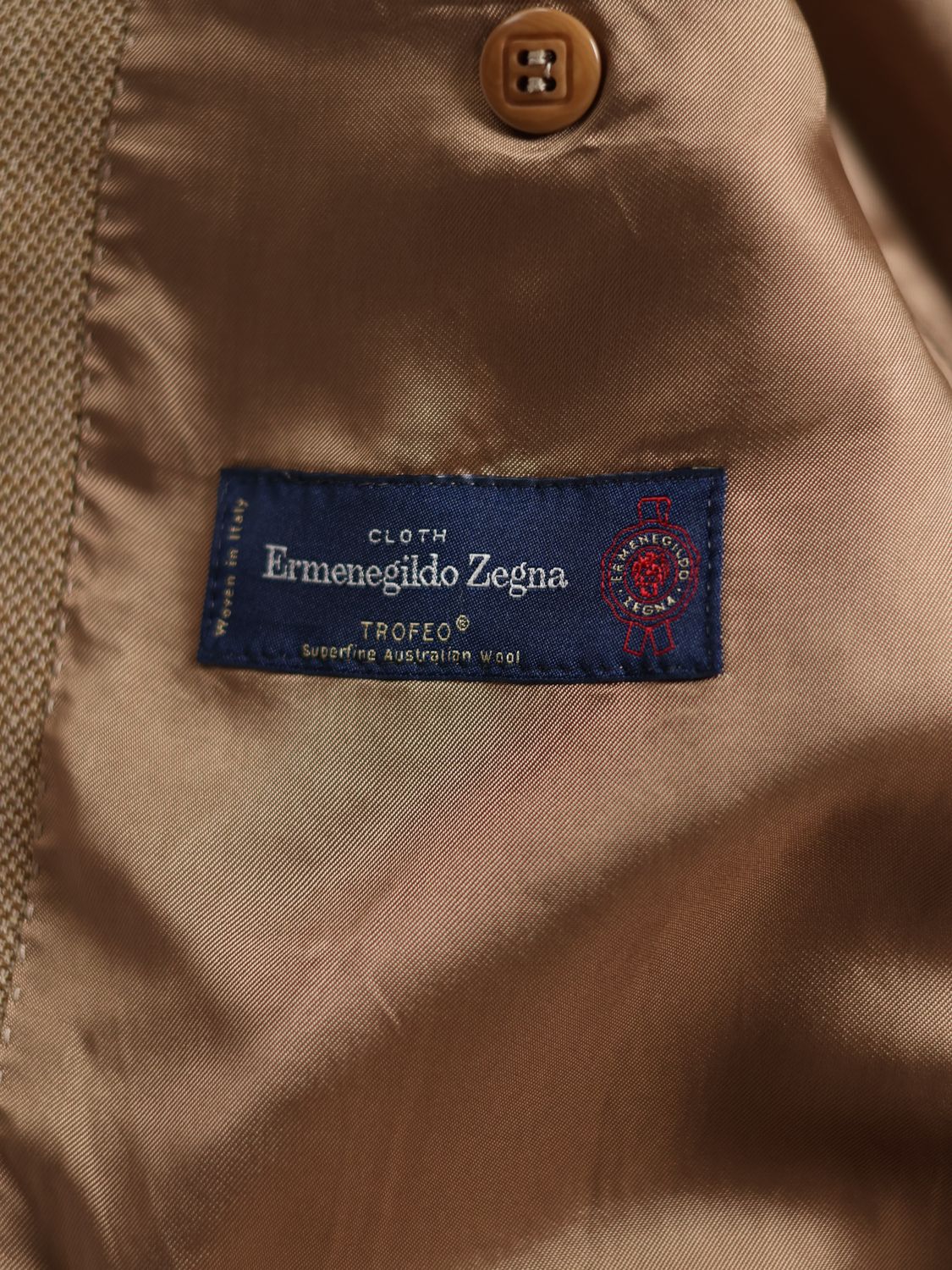 Zegna Camel Jacket