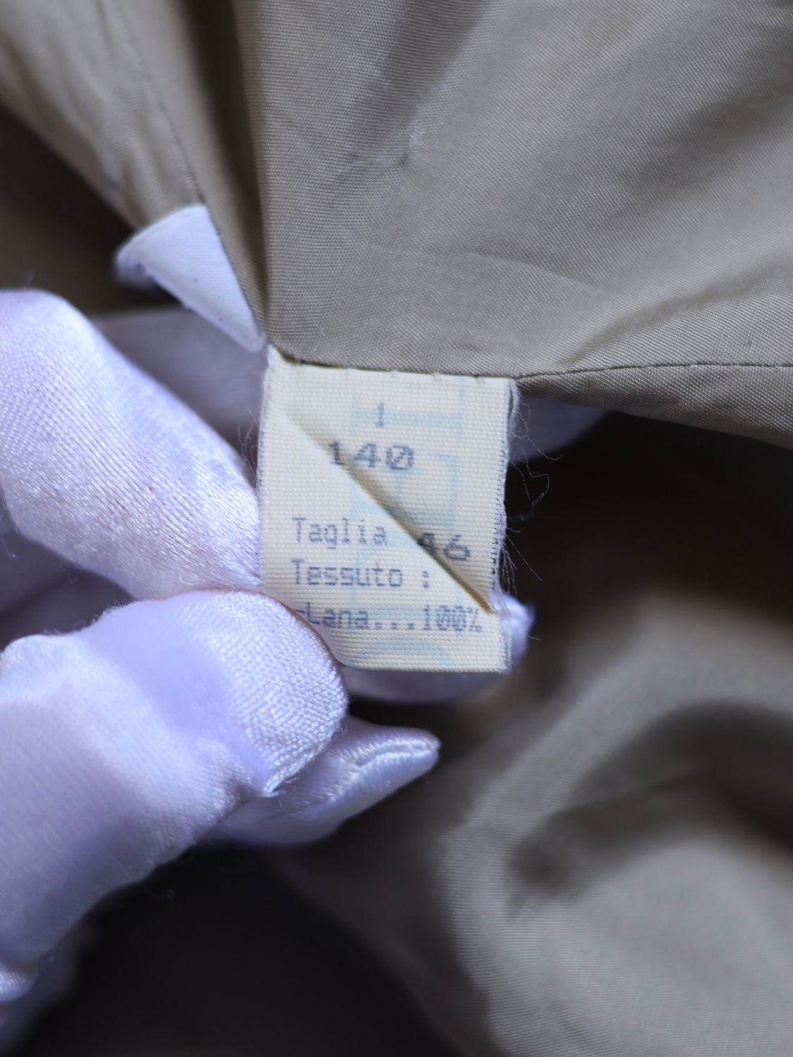 Vintage Checked Blazer