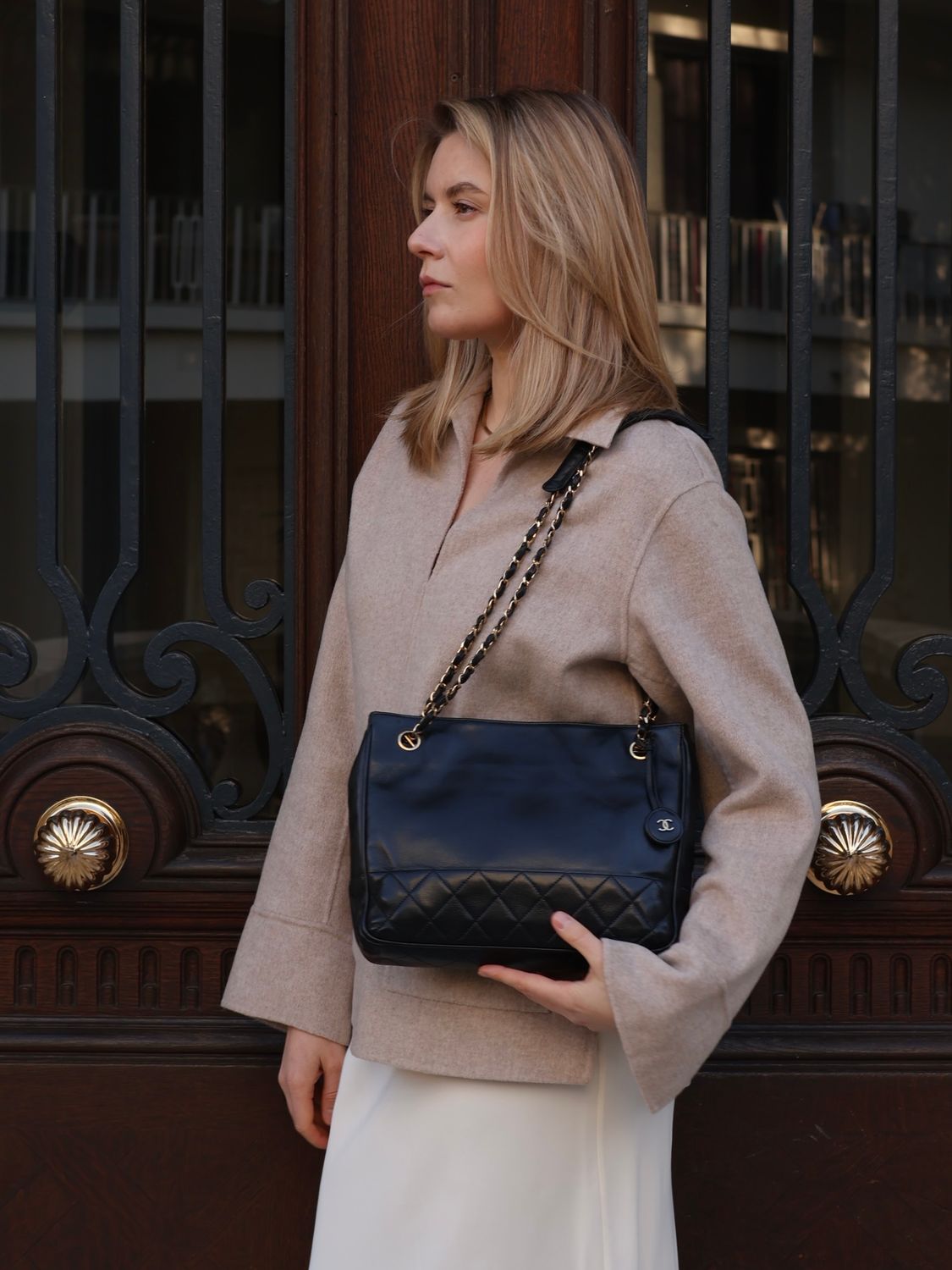 Chanel Tote Black Bag