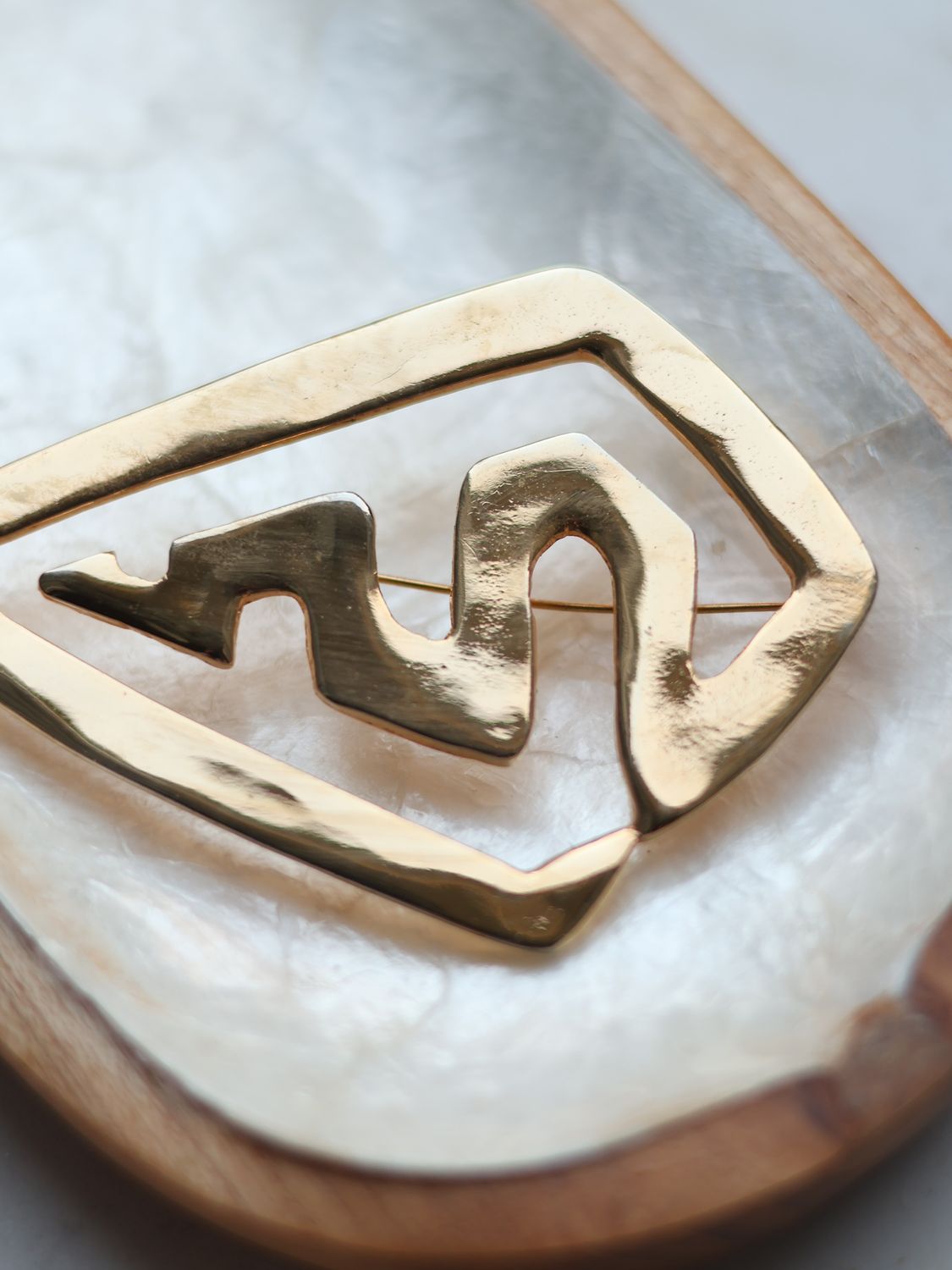 Abstract Brooch
