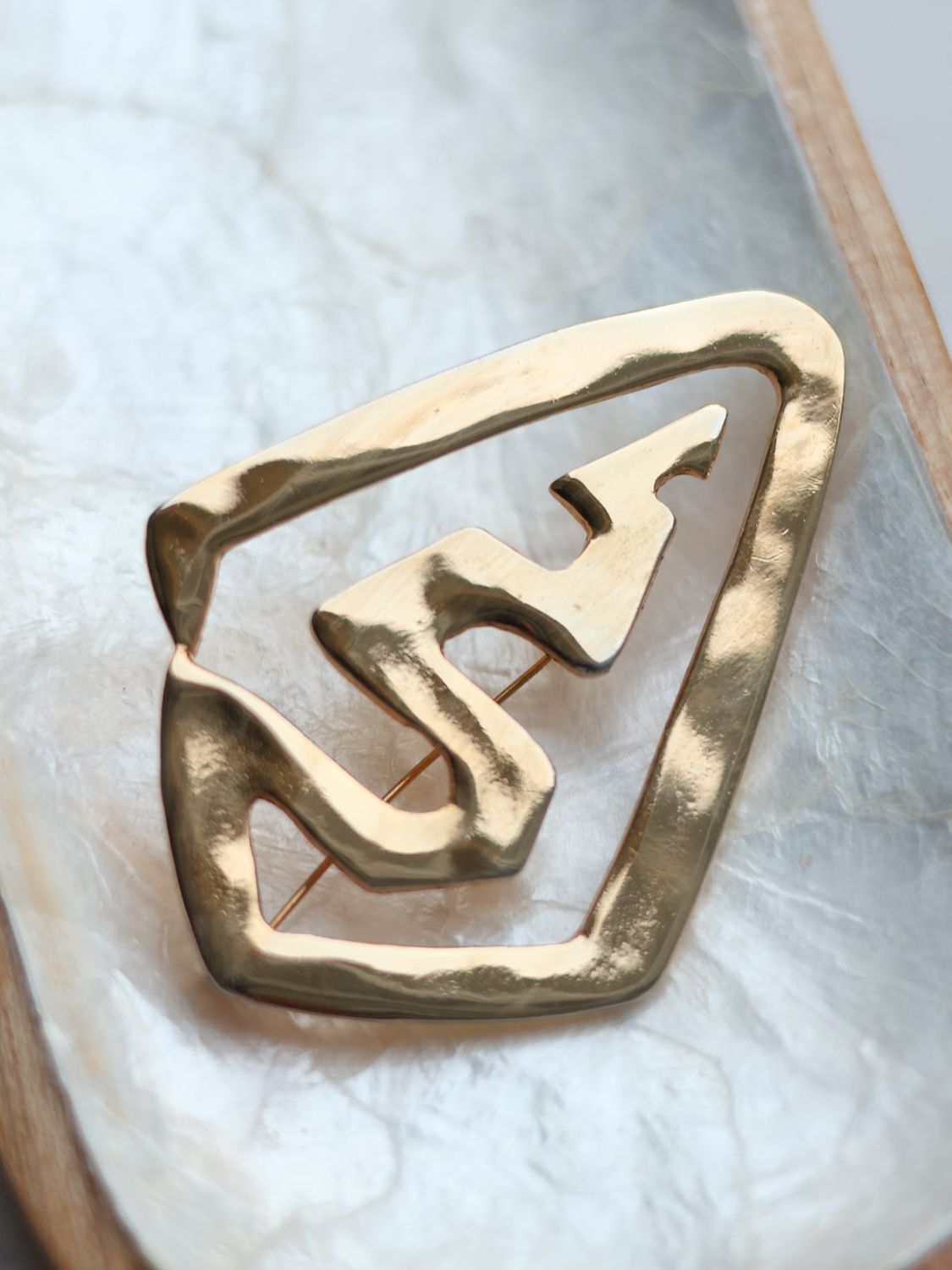 Abstract Brooch