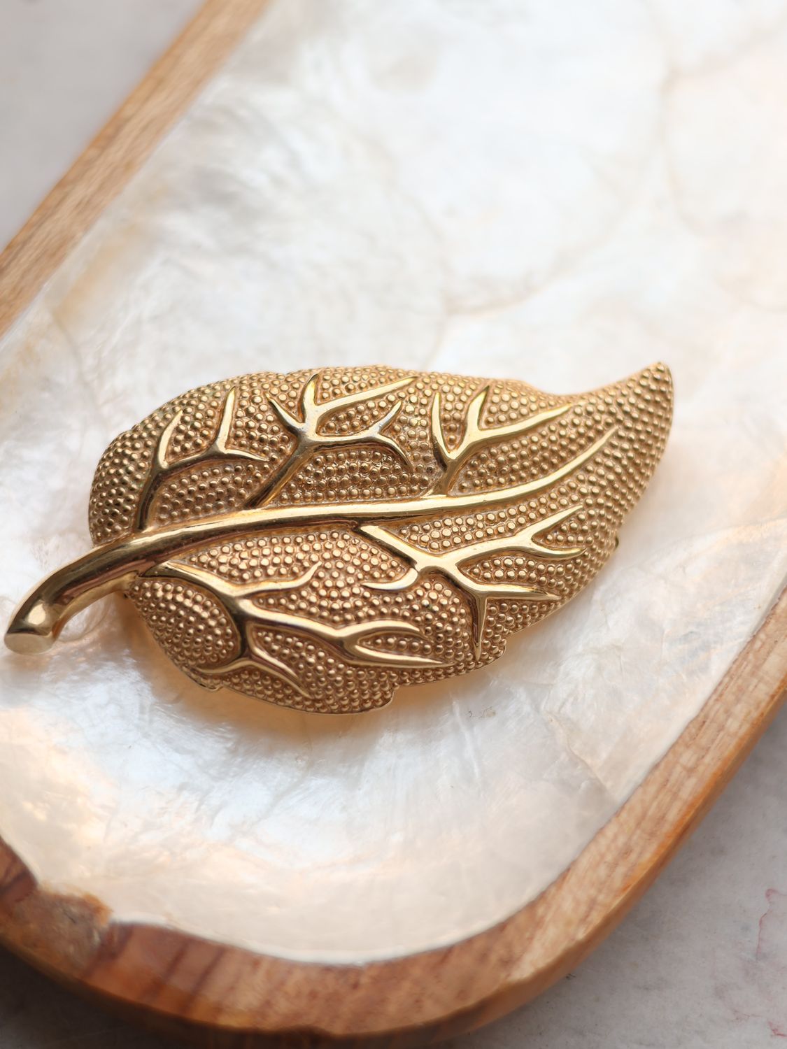 Leaf Brooch