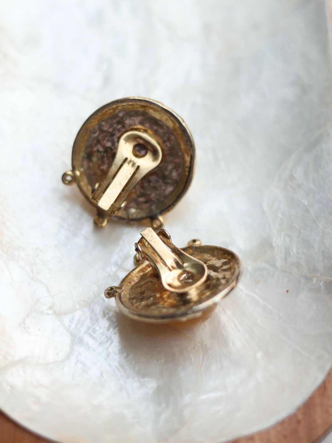 Amber-Toned Earrings