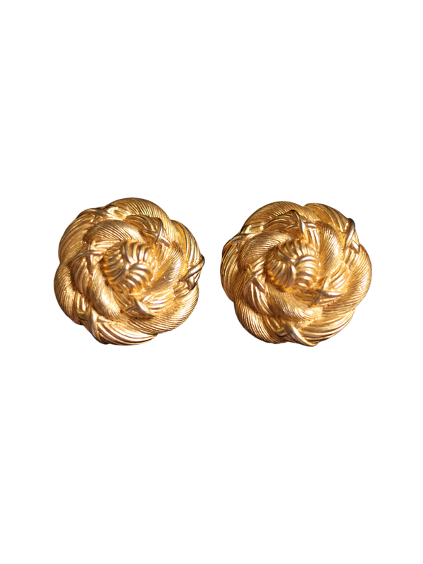 Woven Knot Earrings