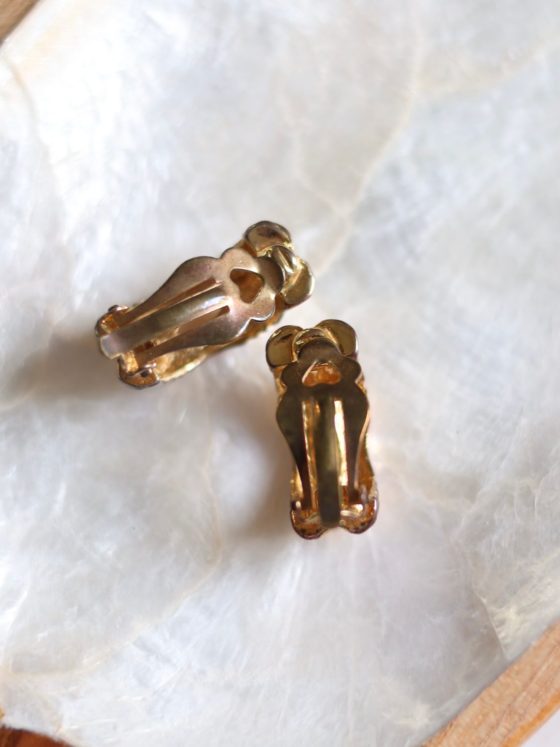 Bamboo-Style Earrings