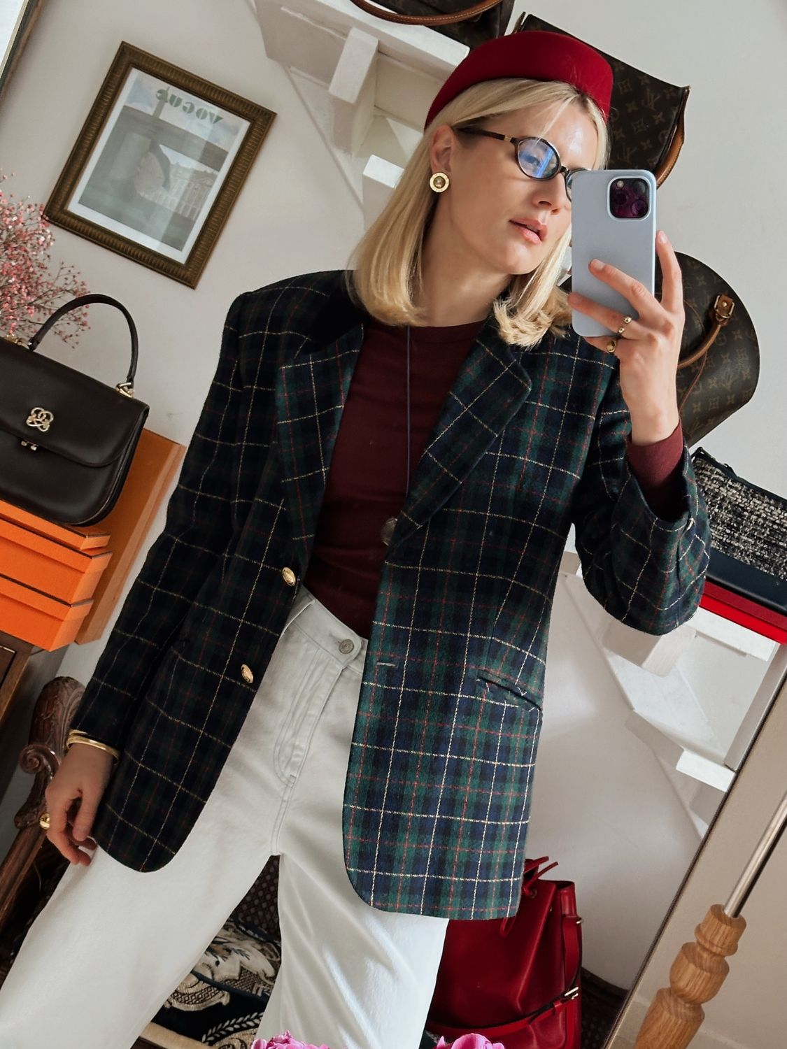 Tartan Blazer