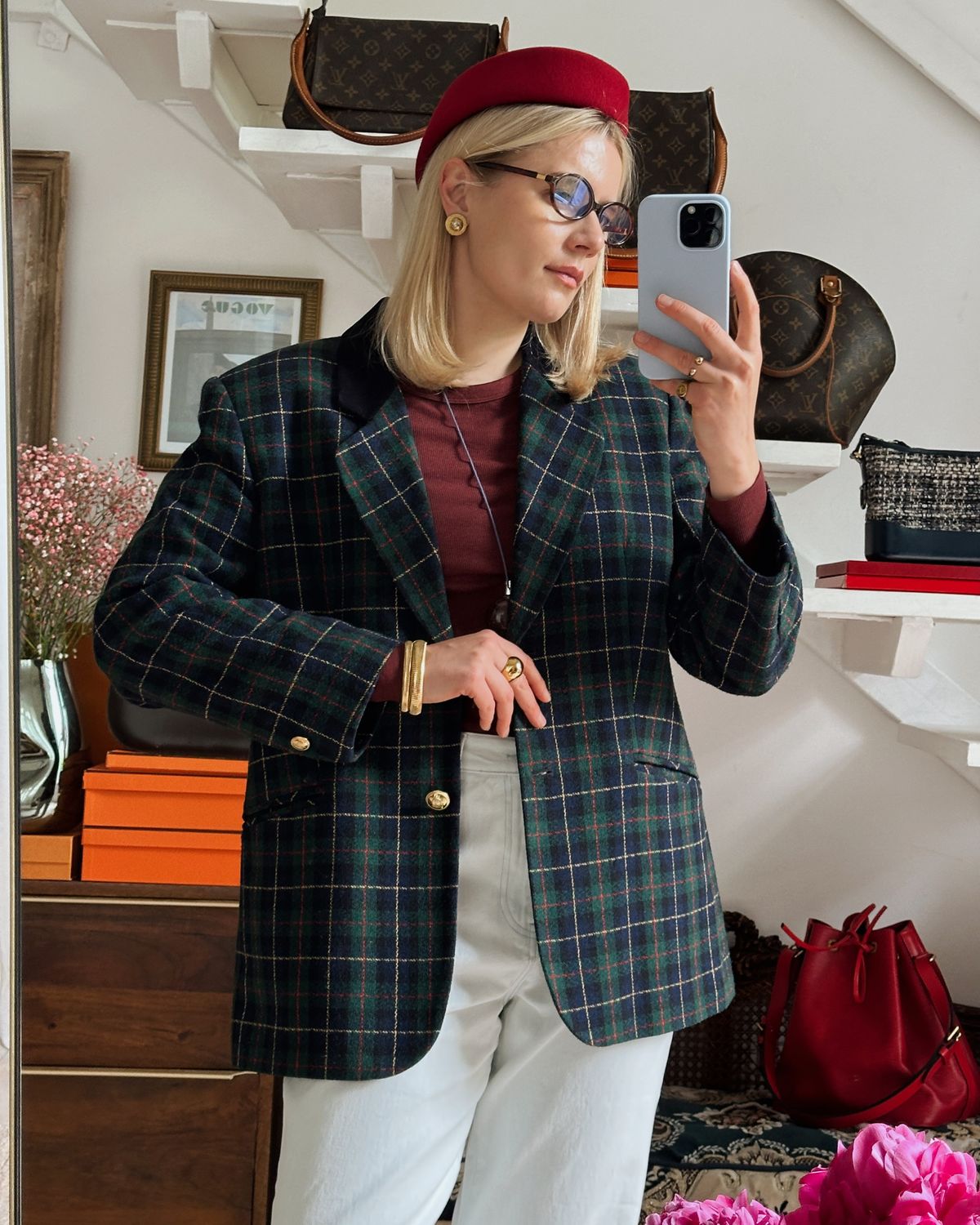 Tartan Blazer