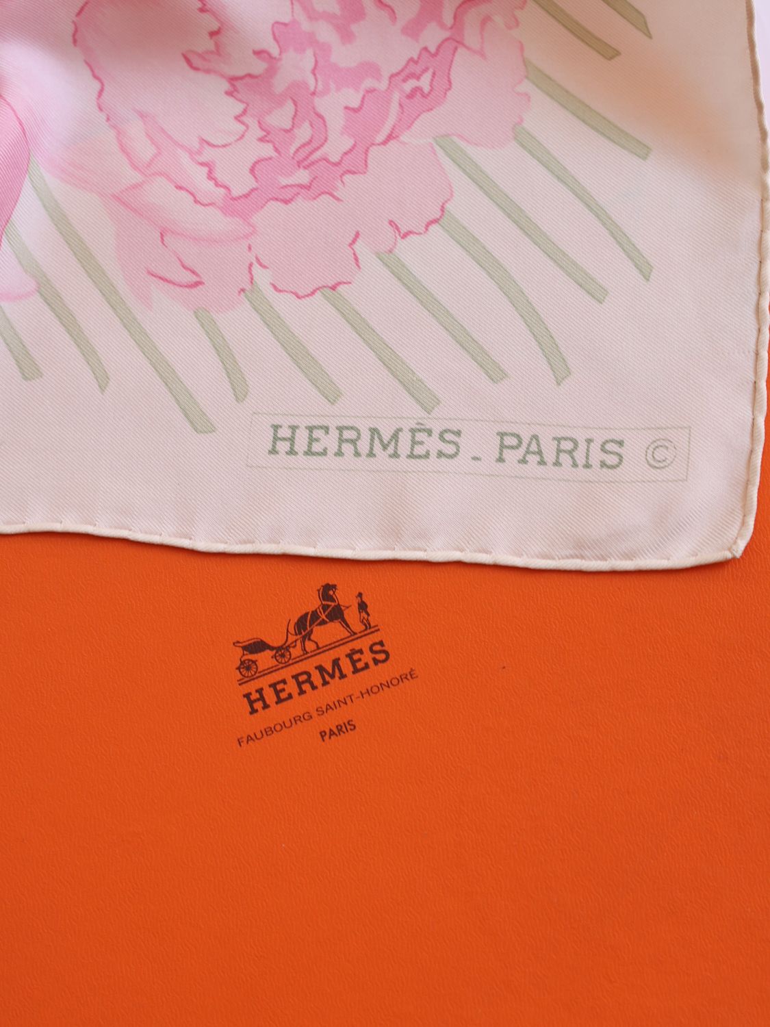 Les Pivoines Silk Scarf