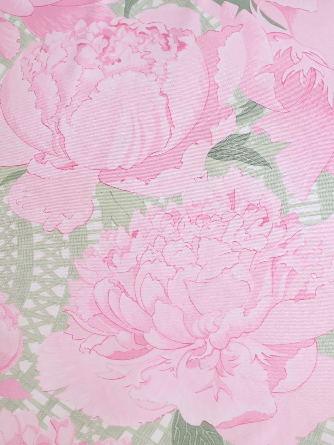 Les Pivoines Silk Scarf