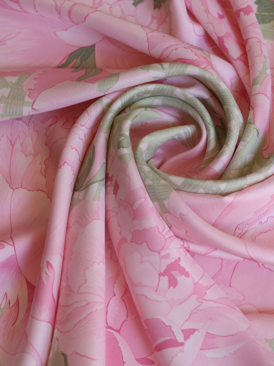Les Pivoines Silk Scarf
