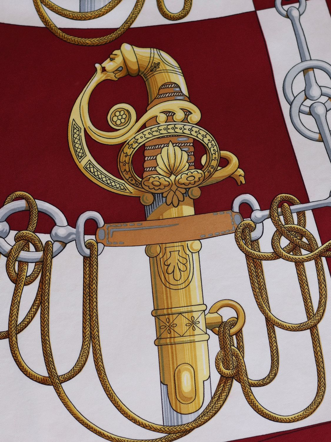 Hermès Cliquetis Silk Scarf