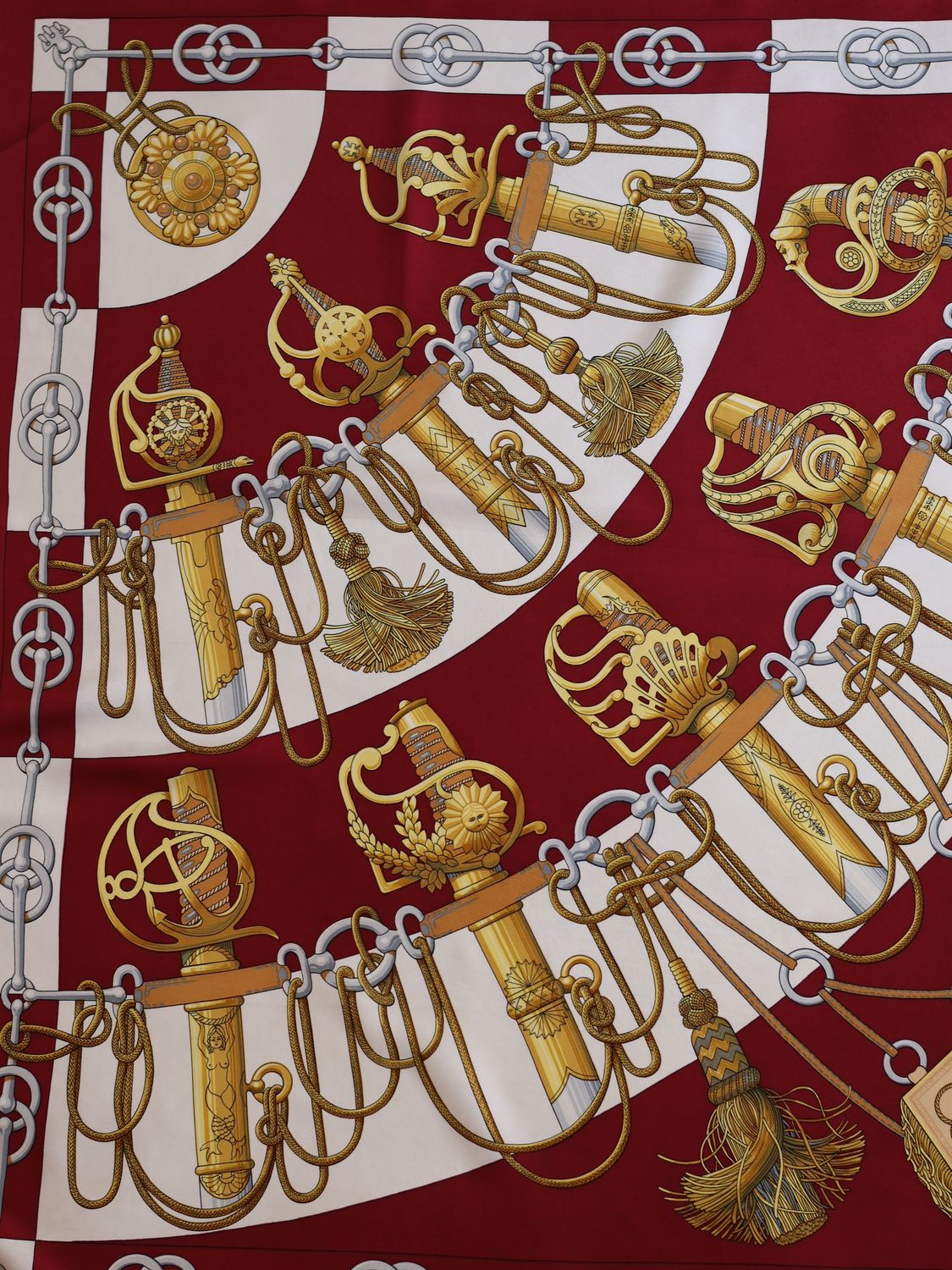 Hermès Cliquetis Silk Scarf