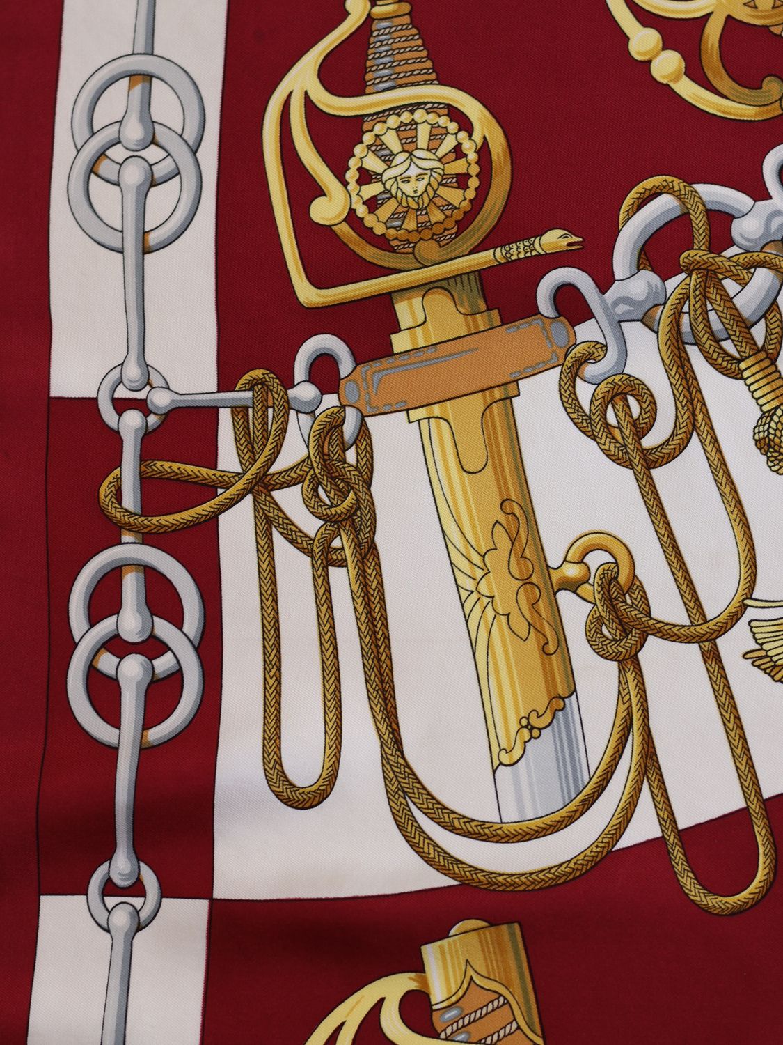 Hermès Cliquetis Silk Scarf