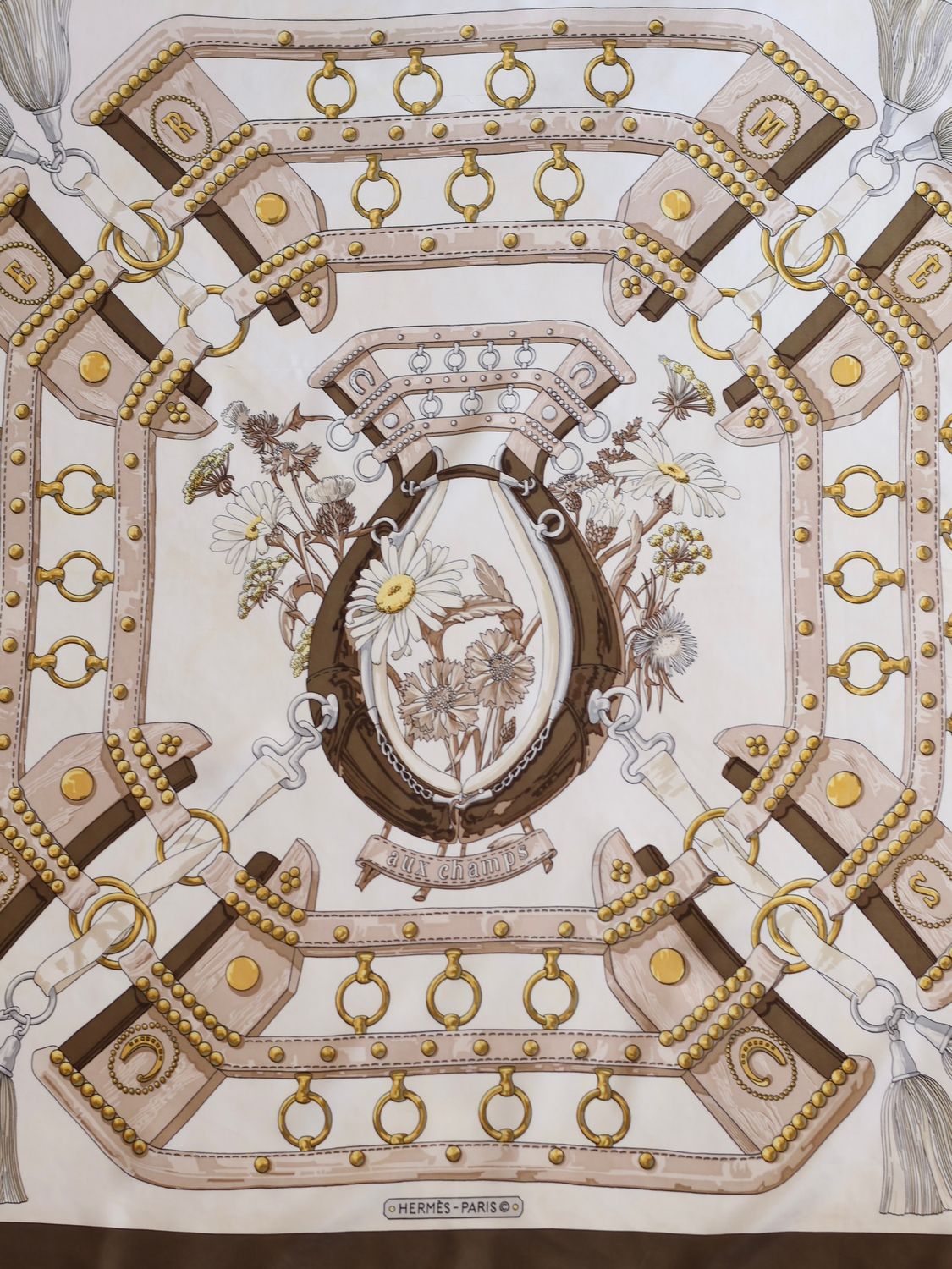 Aux Champs Silk Scarf