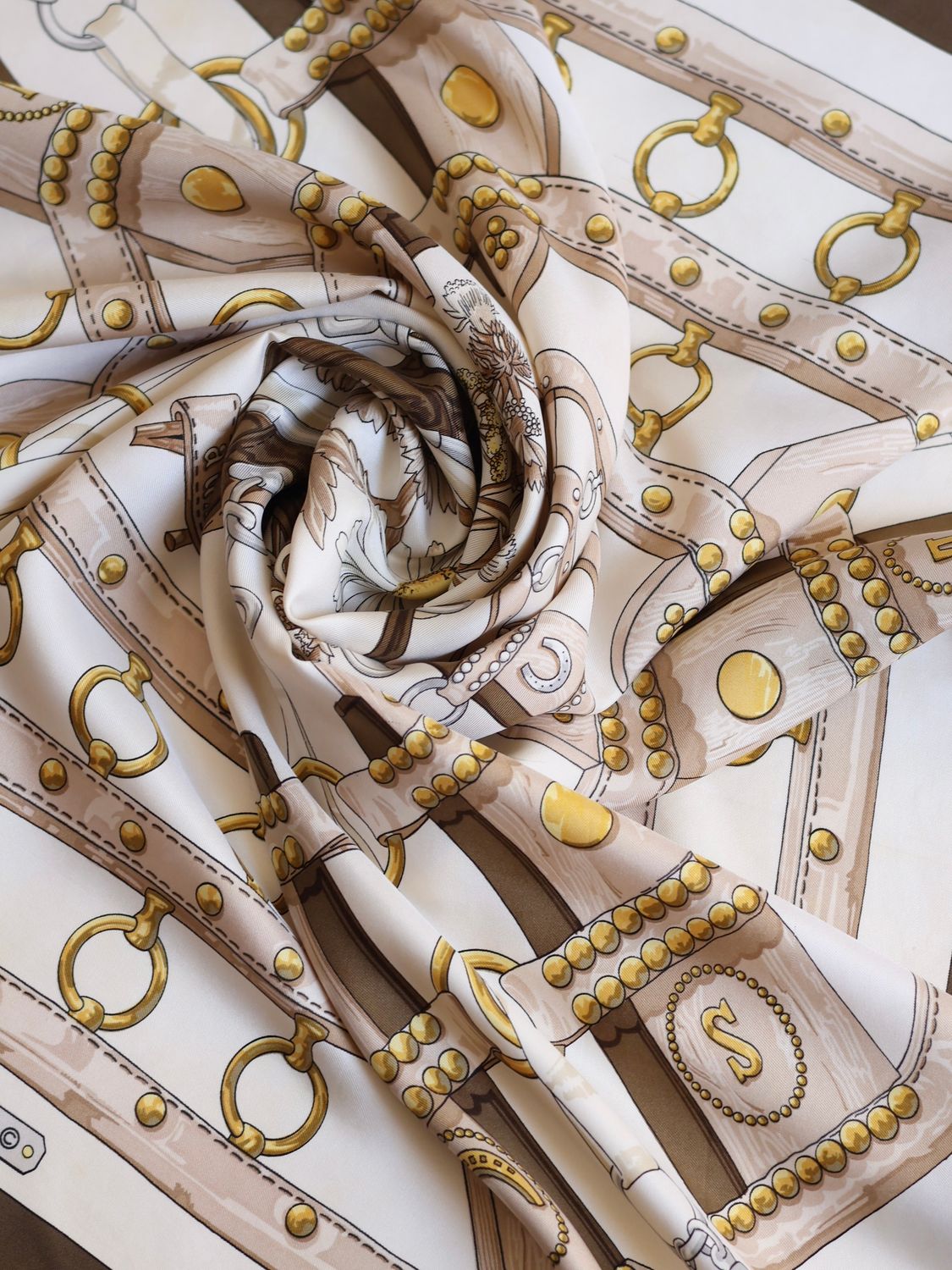 Aux Champs Silk Scarf