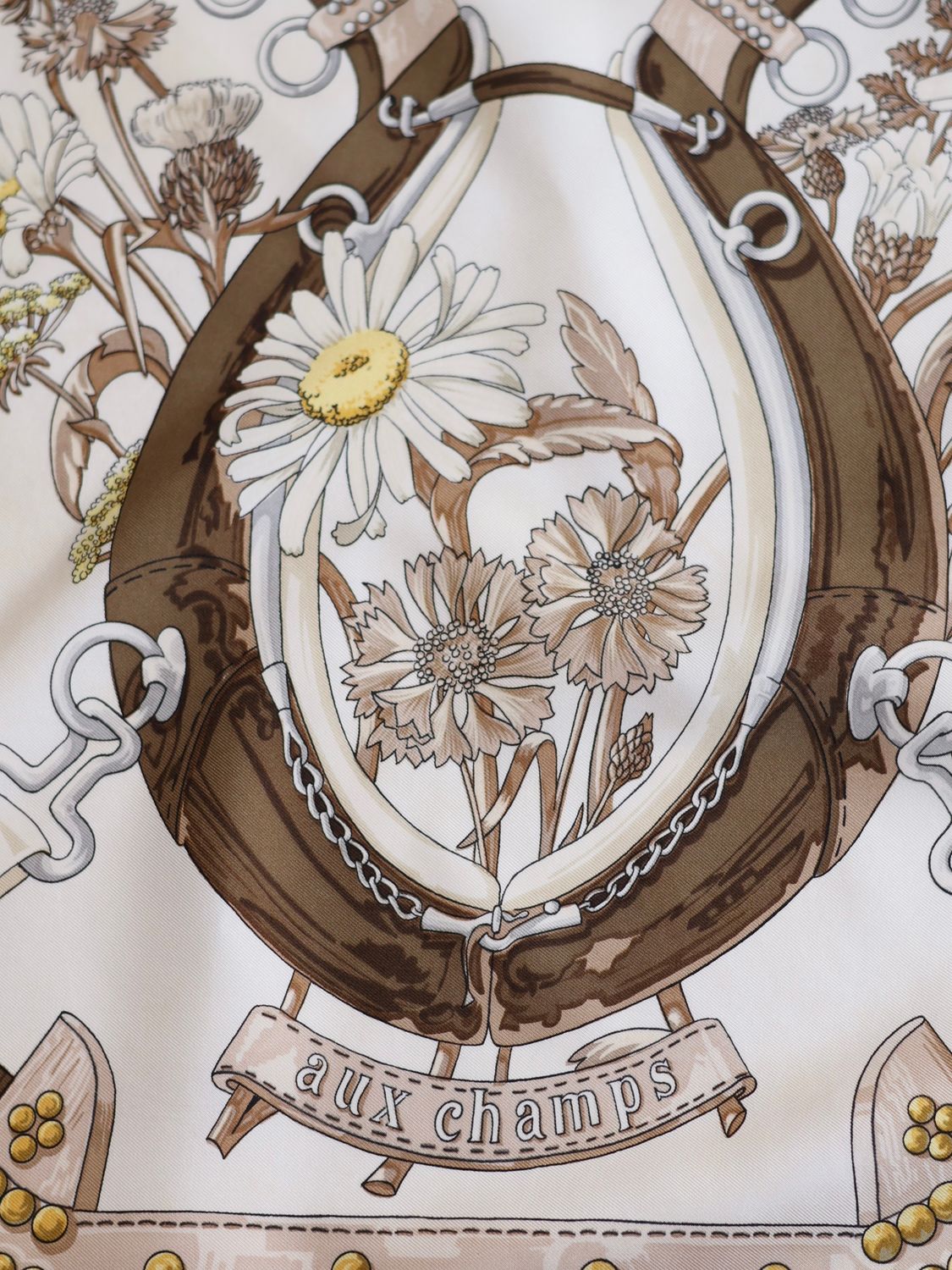 Aux Champs Silk Scarf