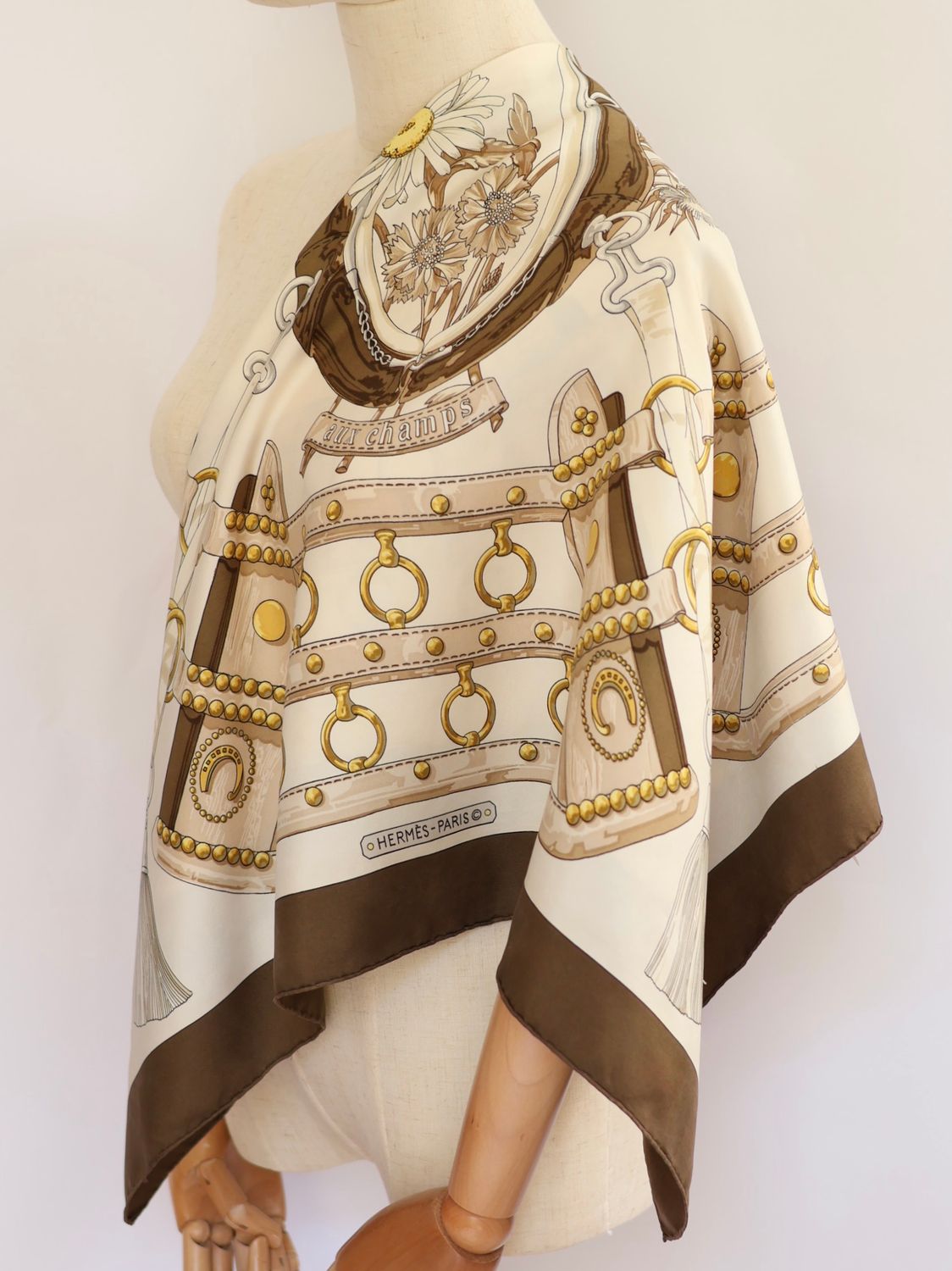 Aux Champs Silk Scarf