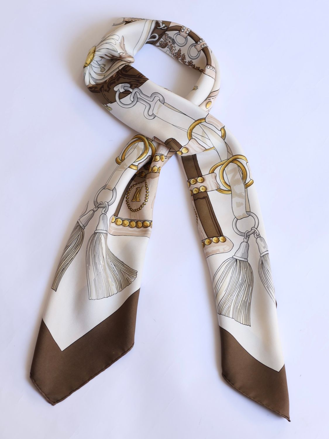 Aux Champs Silk Scarf