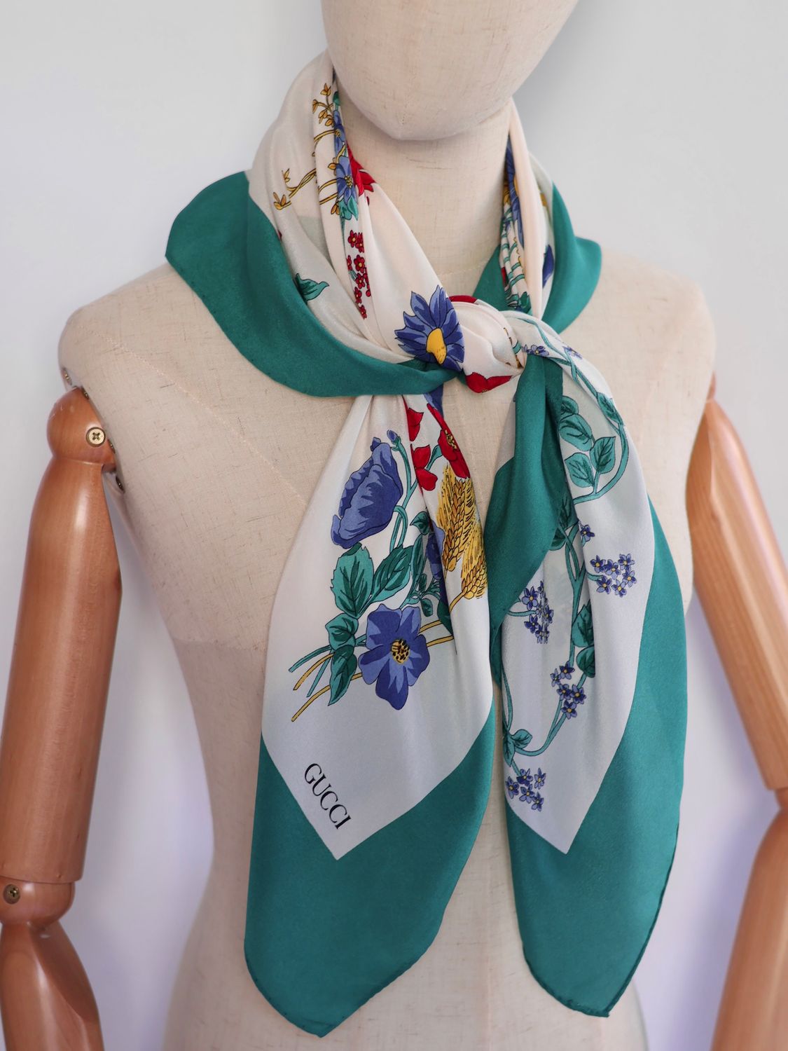 Gucci Flora Silk Scarf