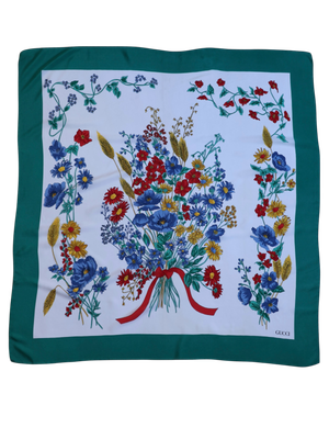 Gucci Flora Silk Scarf