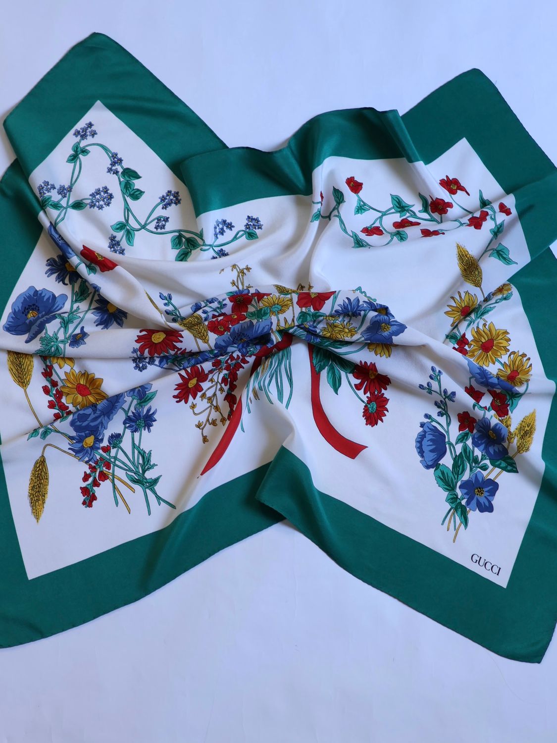 Gucci Flora Silk Scarf