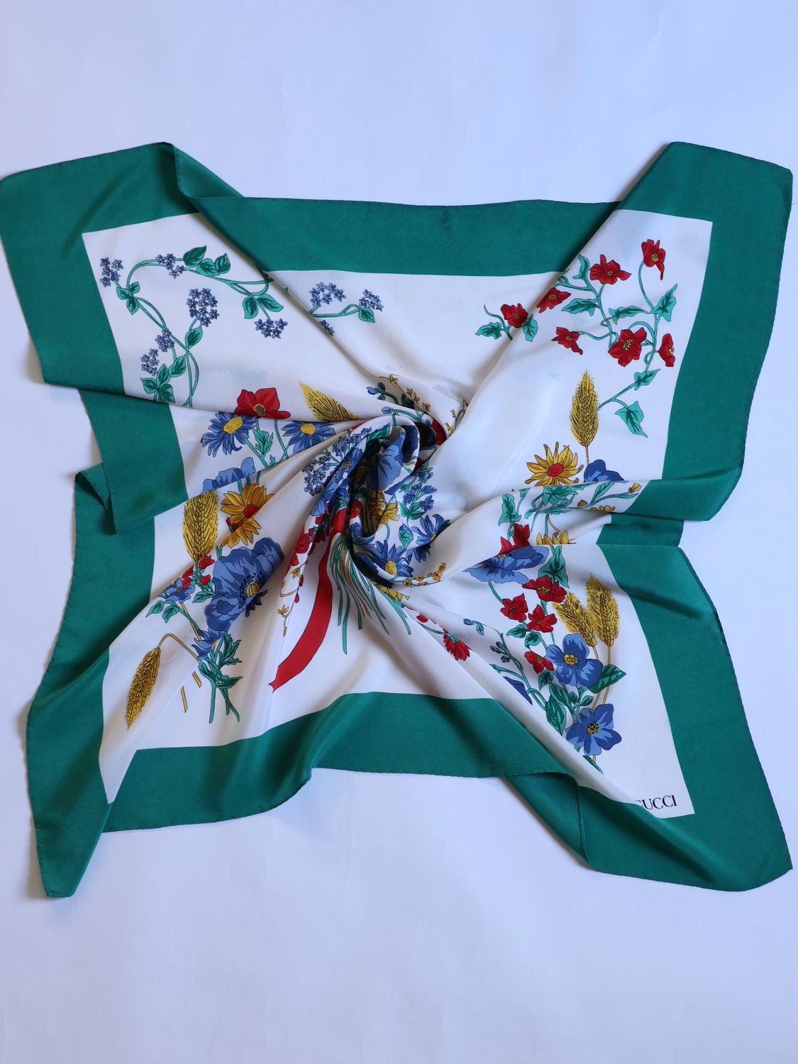 Gucci Flora Silk Scarf