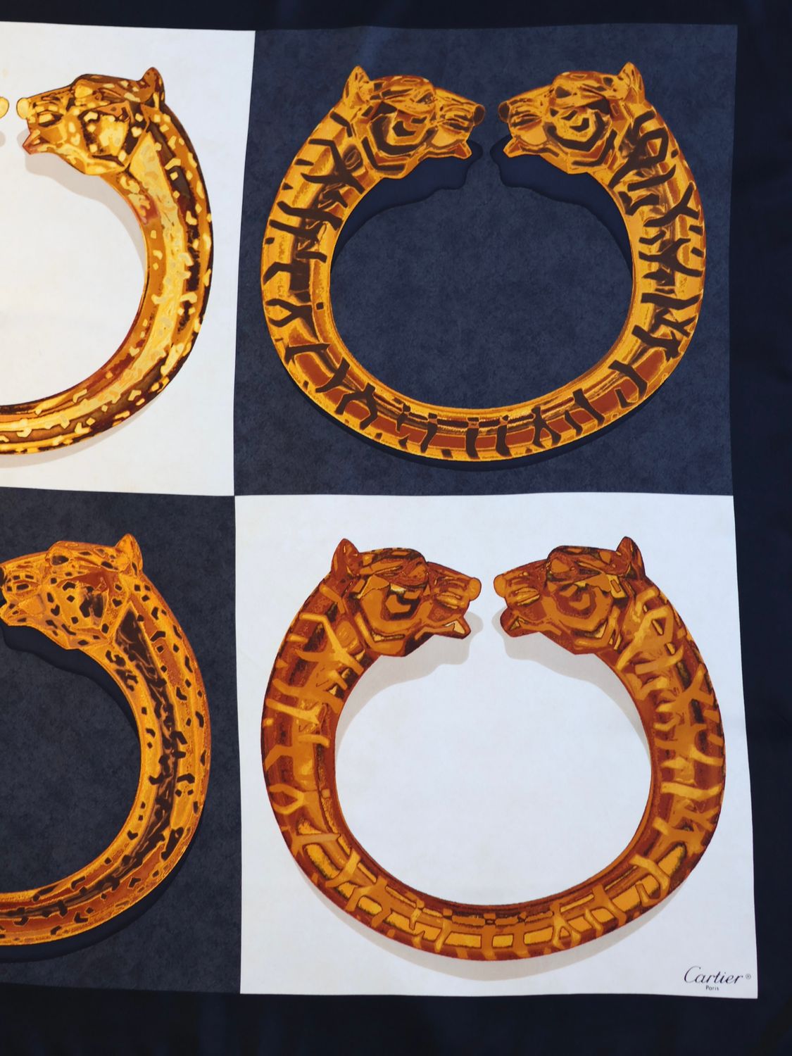 Cartier Panthère Silk Scarf