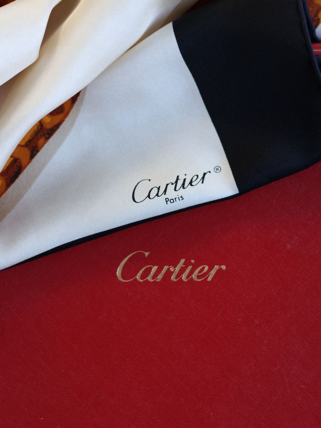 Cartier Panthère Silk Scarf