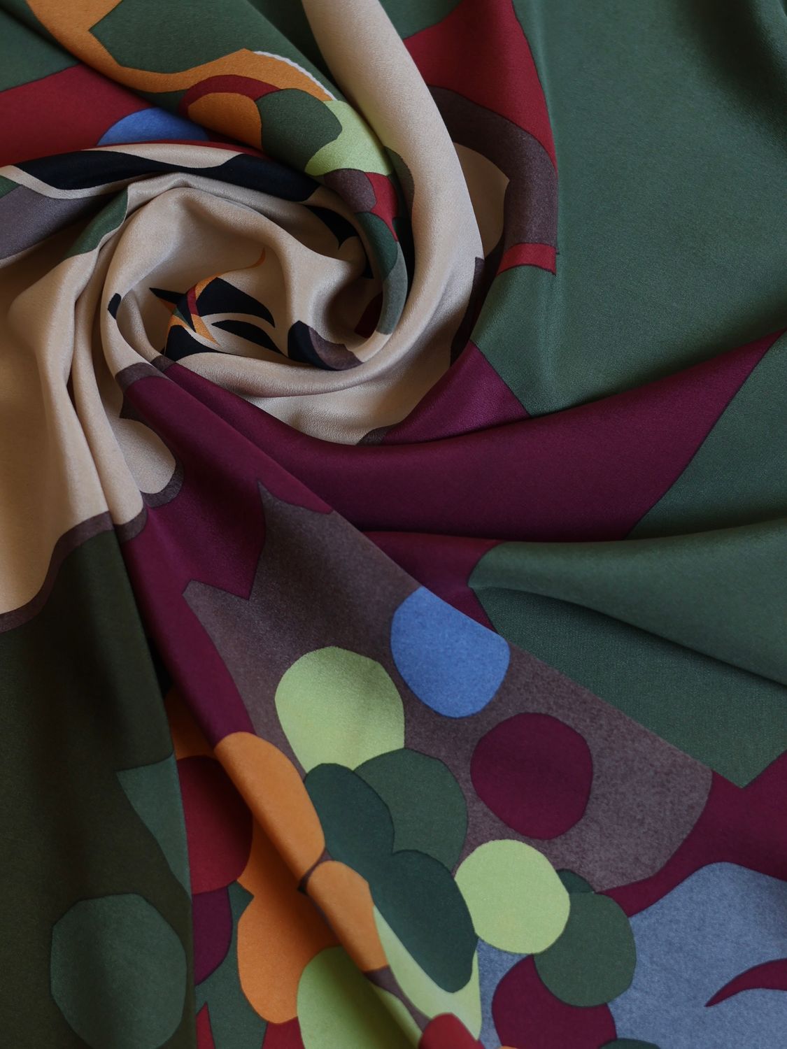 YSL Autumn Silk Scarf