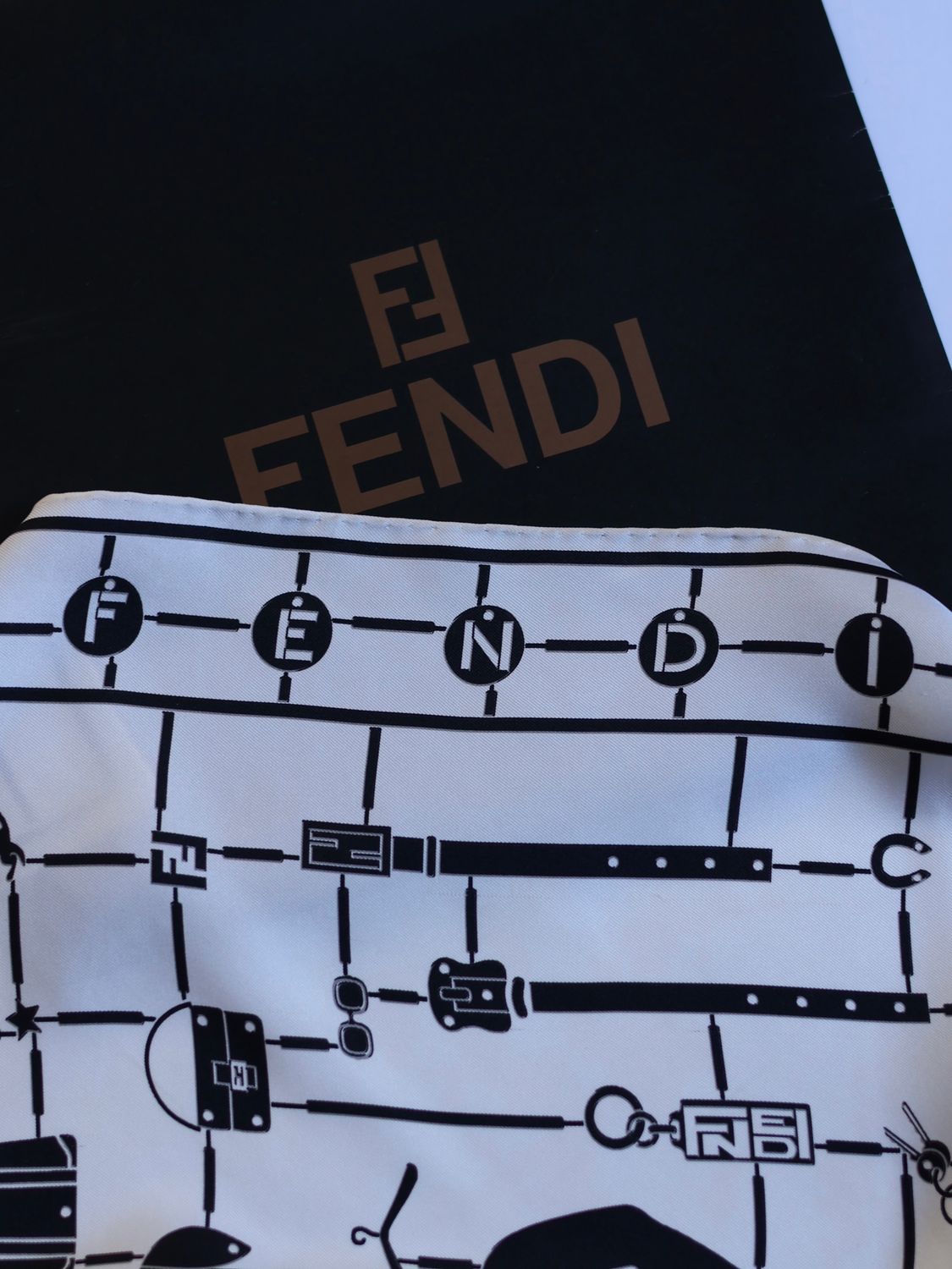 Fendi Silk Scarf