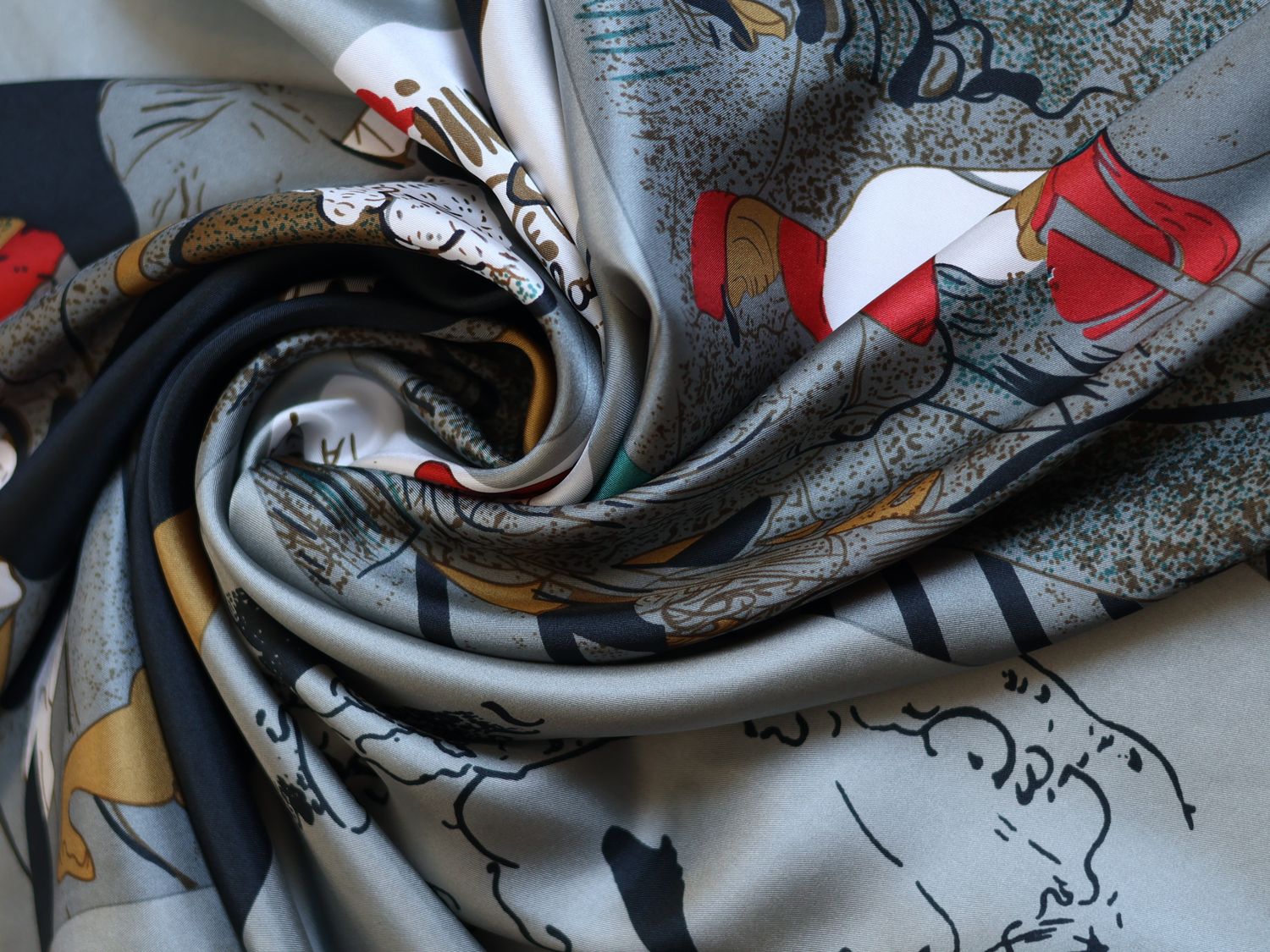 Carven Silk Scarf