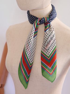 YSL Cotton Scarf