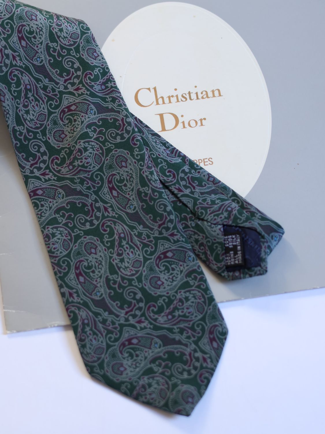 Christian Dior Silk Tie