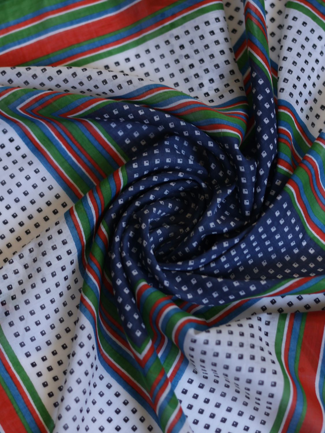 YSL Cotton Scarf