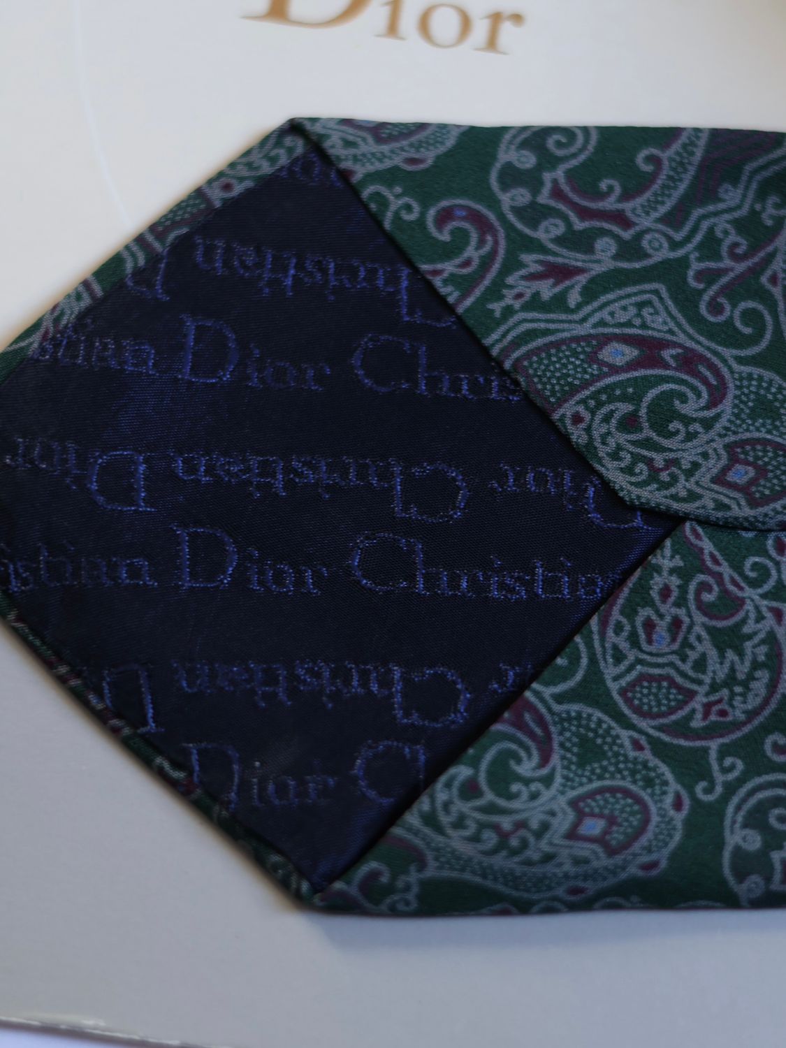 Christian Dior Silk Tie
